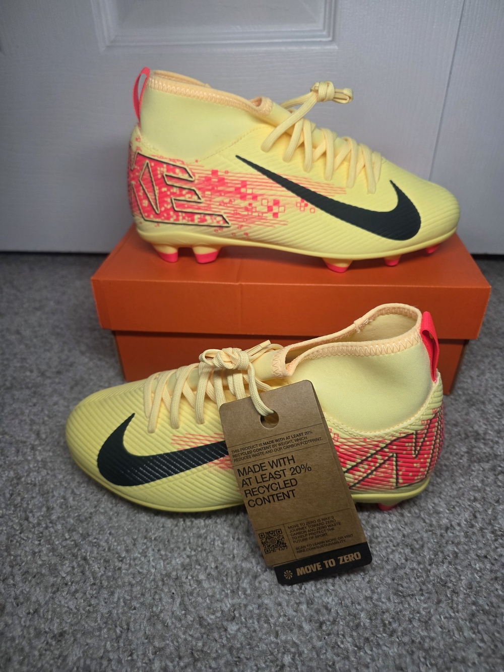 Nike Mercurial Superfly 10 Mid top Kids' Soccer Shoes Size 5Y